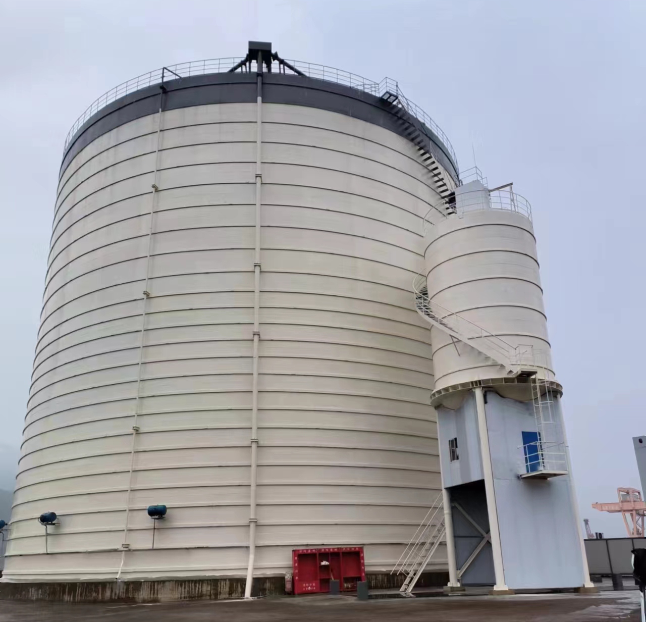 灞桥10万吨水泥钢板库